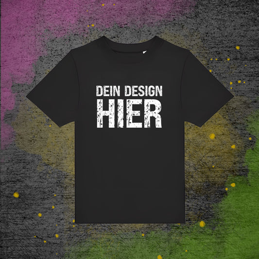 Kinder-/Jugend-Shirt mit individuellem Design (Einseitig bedruckt)